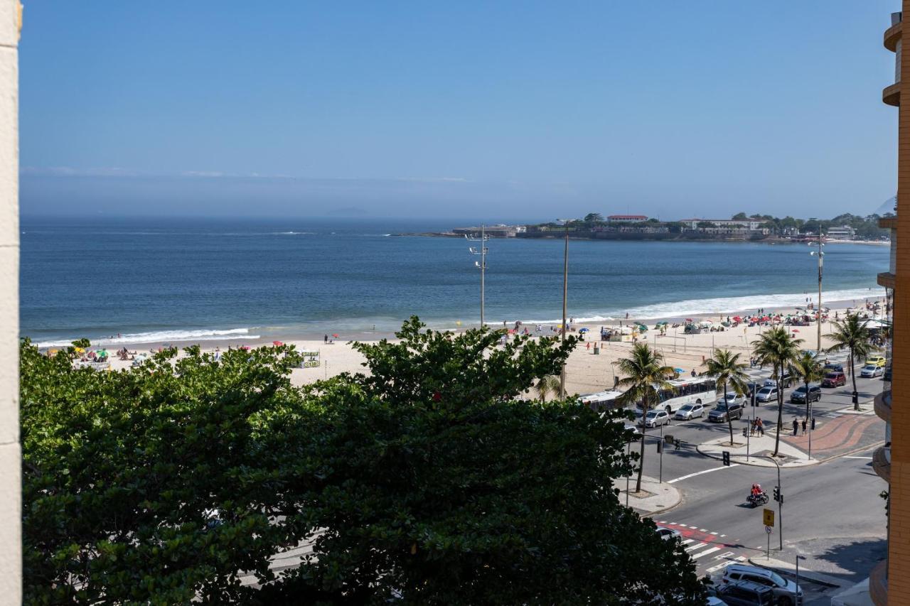 Encantador Em Copacabana - Vista Oceanica - Bi701 Z3 ريو دي جانيرو المظهر الخارجي الصورة